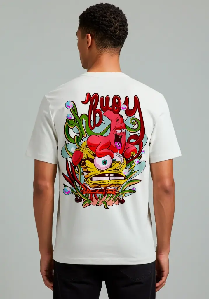 CAMISETA ESPONJA APLASTADA  (S)