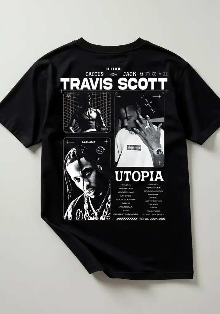 Camiseta Travis scott utopia